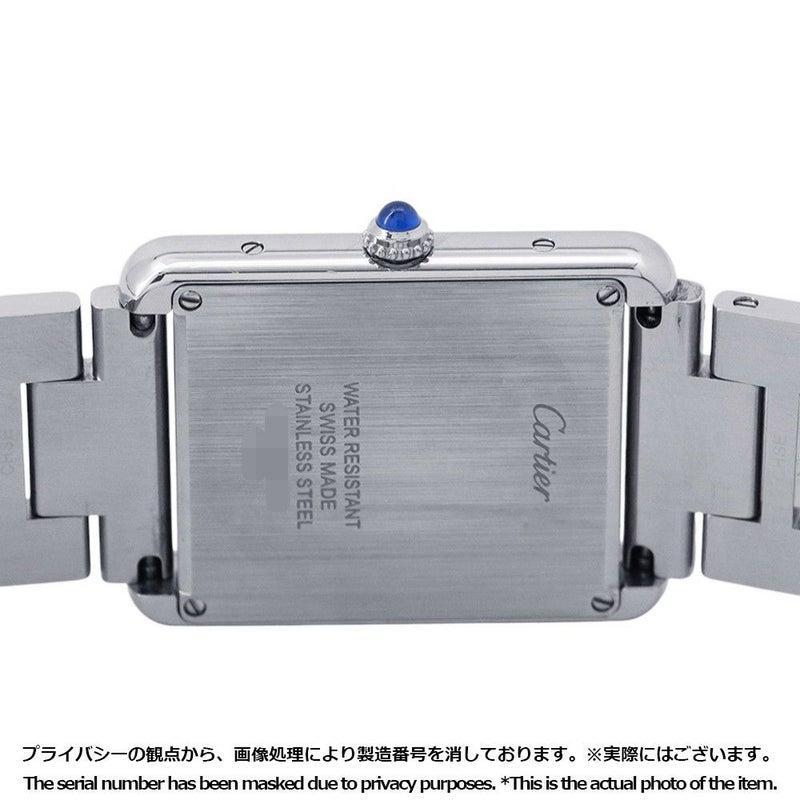 カルティエ タンク ソロ ウォッチ LM W5200014 Cartier 腕時計 ウォッチ クォーツ シルバー文字盤