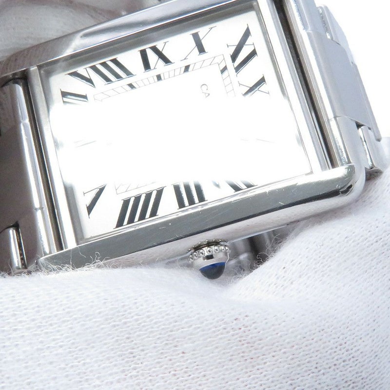 カルティエ タンク ソロ ウォッチ LM W5200014 Cartier 腕時計 ウォッチ クォーツ シルバー文字盤