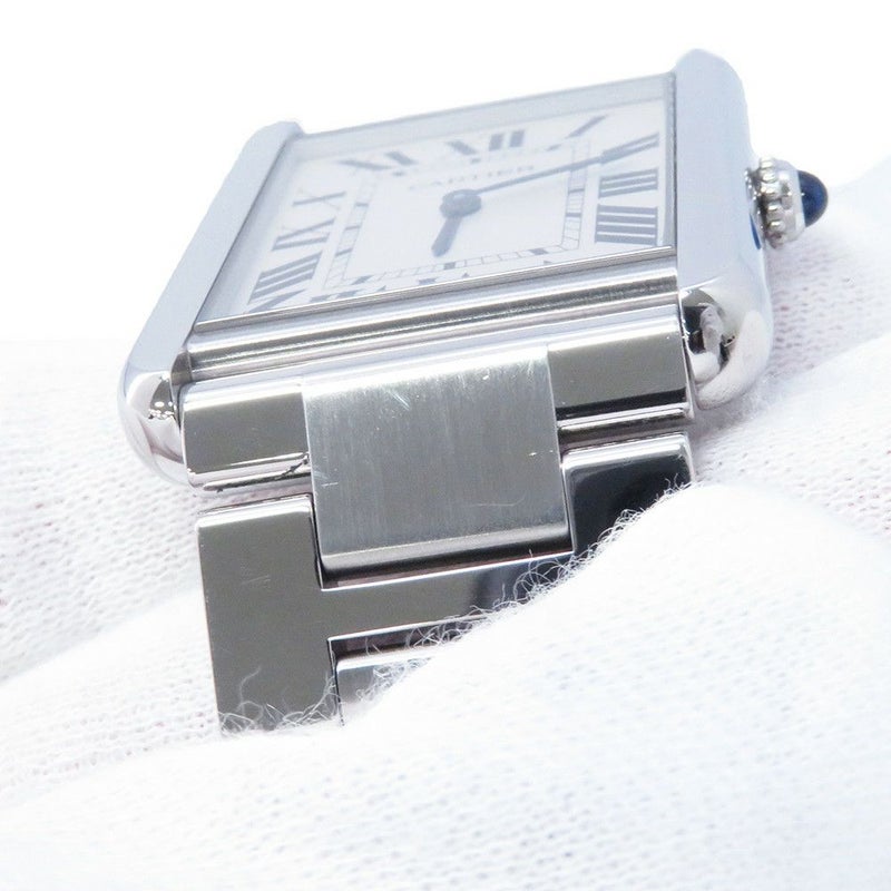 カルティエ タンク ソロ ウォッチ LM W5200014 Cartier 腕時計 ウォッチ クォーツ シルバー文字盤
