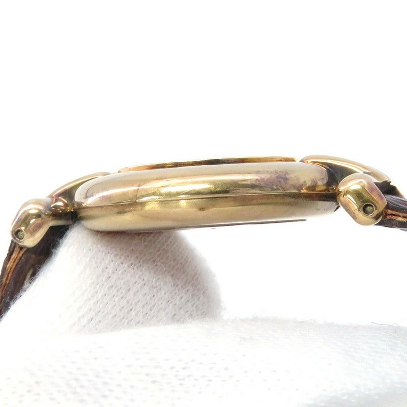 カルティエ マストコリゼ ヴェルメイユ SM W1004354 Cartier 腕時計 クォーツ 白文字盤