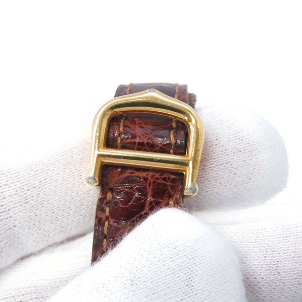 カルティエ マストコリゼ ヴェルメイユ SM W1004354 Cartier 腕時計 クォーツ 白文字盤