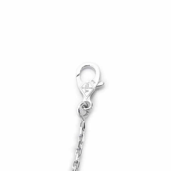 ヴァンクリーフ&アーペル ネックレス ペルレ クローバー ペンダント ダイヤモンド 16P 0.18ct K18WGホワイトゴールド VCARO2EF00