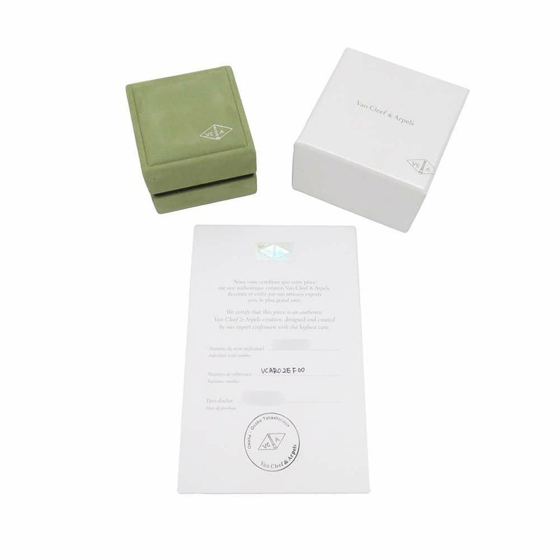 ヴァンクリーフ&アーペル ネックレス ペルレ クローバー ペンダント ダイヤモンド 16P 0.18ct K18WGホワイトゴールド VCARO2EF00