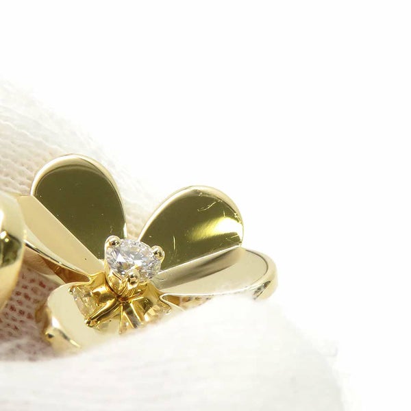 ヴァンクリーフ&アーペル リング フリヴォル アントレ レ ドア リング ダイヤモンド 4P 0.23ct K18YG サイズ53 VCARPJMD00