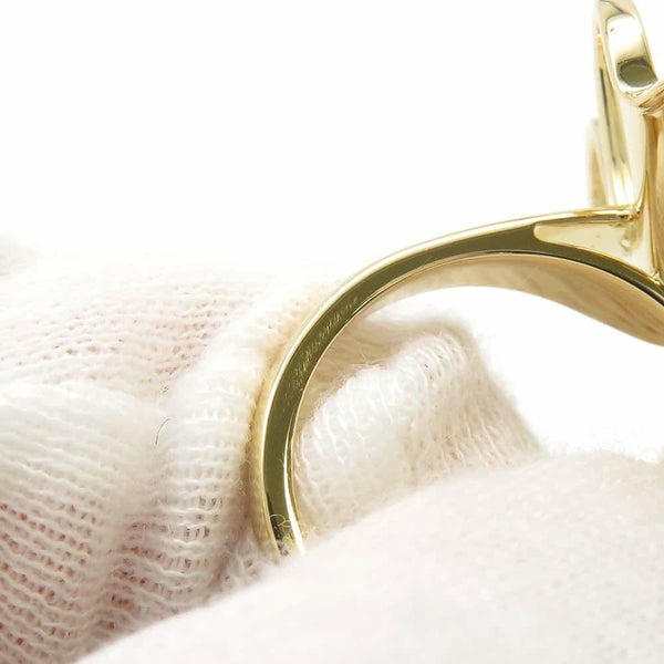 ヴァンクリーフ&アーペル リング フリヴォル アントレ レ ドア リング ダイヤモンド 4P 0.23ct K18YG サイズ53 VCARPJMD00