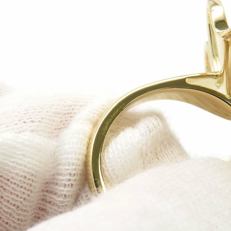 ヴァンクリーフ&アーペル リング フリヴォル アントレ レ ドア リング ダイヤモンド 4P 0.23ct K18YG サイズ53 VCARPJMD00