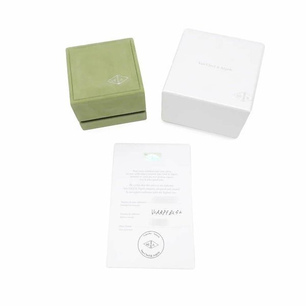 ヴァンクリーフ&アーペル リング フリヴォル アントレ レ ドア リング ダイヤモンド 4P 0.24ct K18PG サイズ52 VCARPFBL00