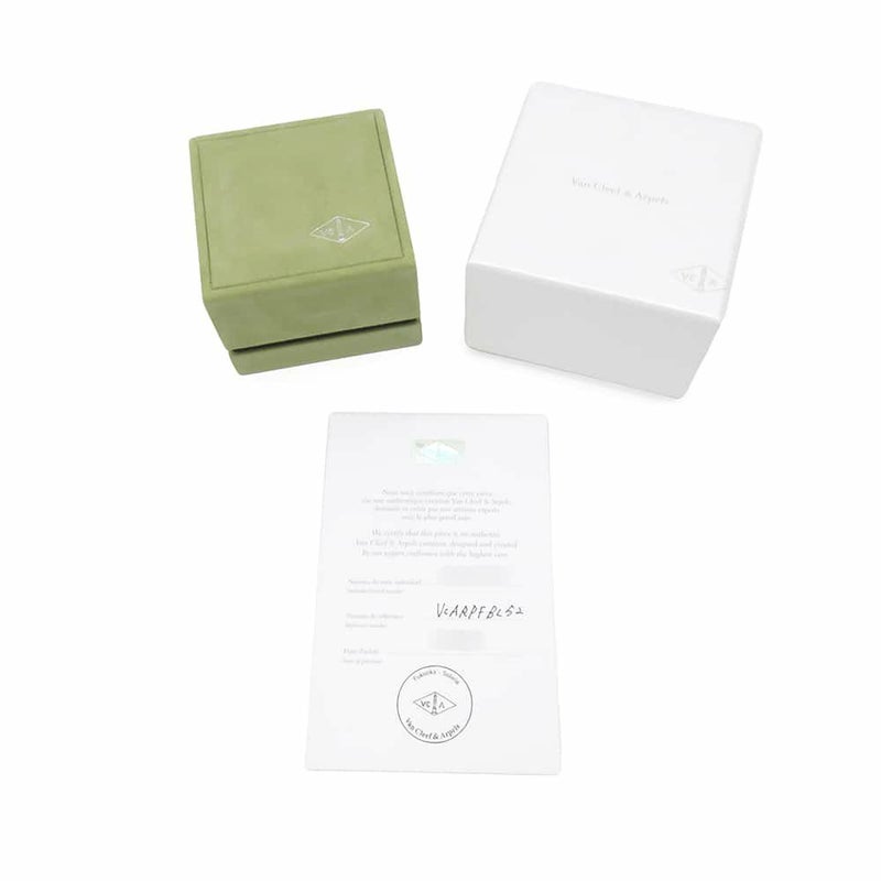 ヴァンクリーフ&アーペル リング フリヴォル アントレ レ ドア リング ダイヤモンド 4P 0.24ct K18PG サイズ52 VCARPFBL00