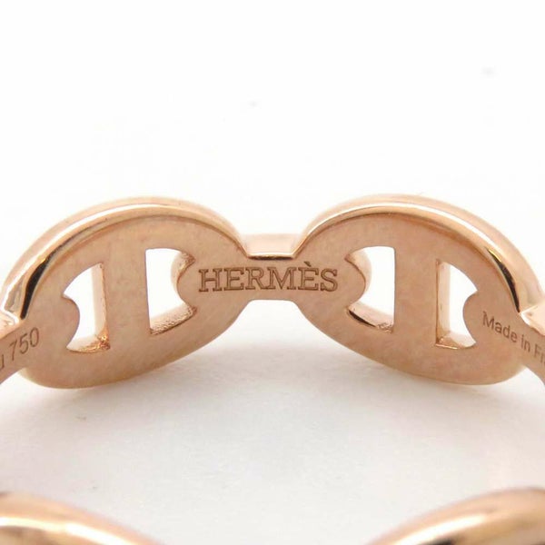 エルメス リング シェーヌダンクル アンシェネPM K18PGピンクゴールド リングサイズ52 HERMES 指輪 ジュエリー