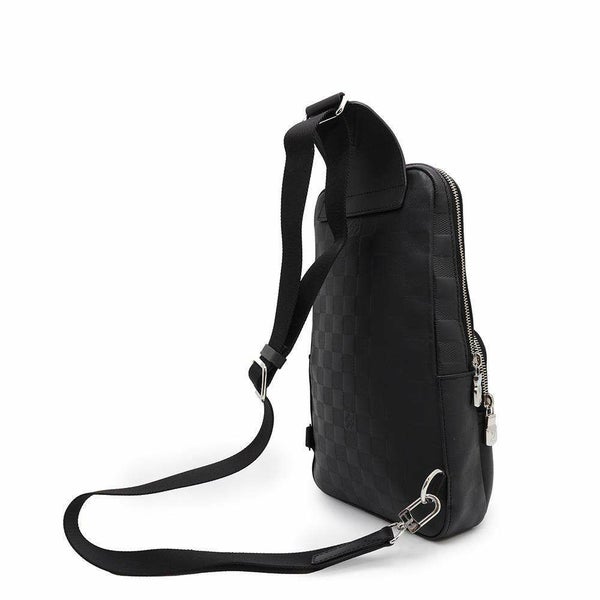 ルイヴィトン ショルダーバッグ ダミエ・アンフィニ アヴェニュー スリングバッグ N42426 LOUIS VUITTON ボディバッグ 黒