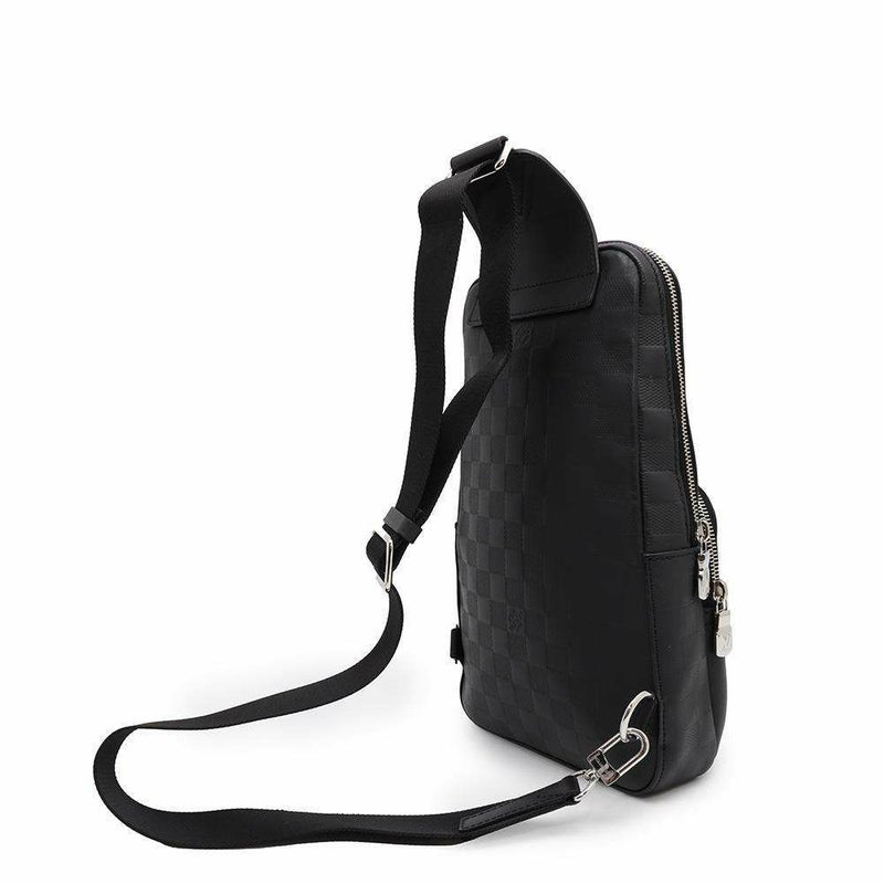 ルイヴィトン ショルダーバッグ ダミエ・アンフィニ アヴェニュー スリングバッグ N42426 LOUIS VUITTON ボディバッグ 黒