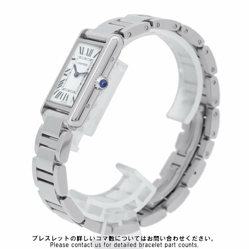 カルティエ タンク マスト ウォッチ LM WSTA0052 Cartier 腕時計 シルバー文字盤