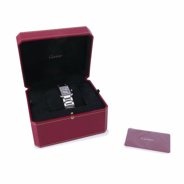 カルティエ タンク マスト ウォッチ LM WSTA0052 Cartier 腕時計 シルバー文字盤