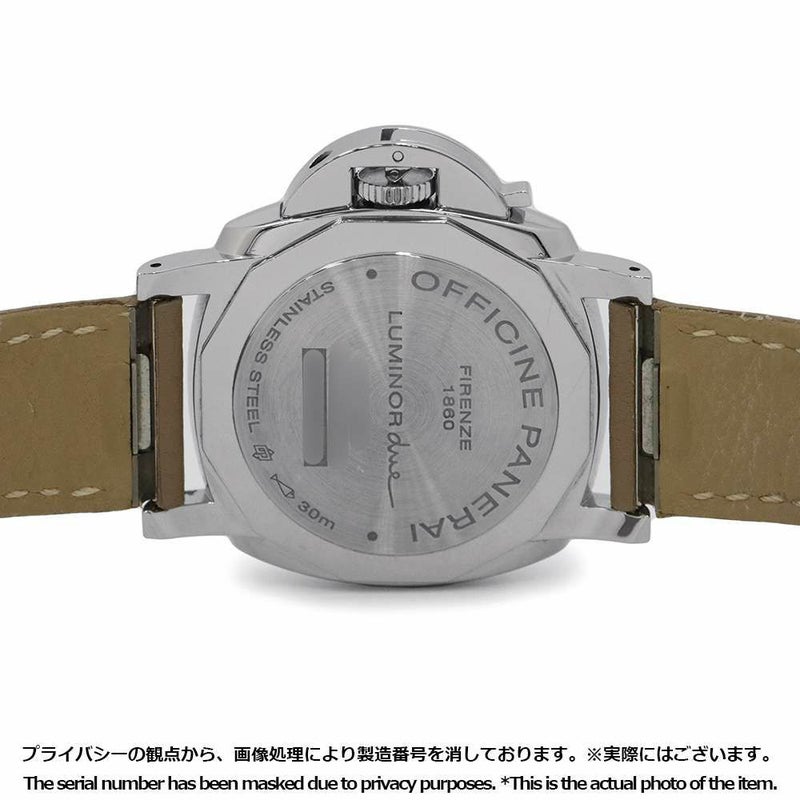 パネライ ルミノール ドゥエ W番 PAM01043 PANERAI 腕時計 白文字盤