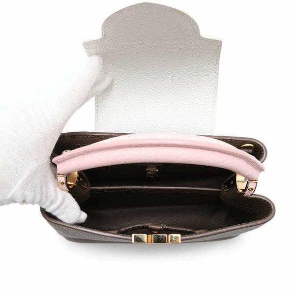 ルイヴィトン ハンドバッグ カプシーヌBB M90342 LOUIS VUITTON 2wayバッグ ブラウン