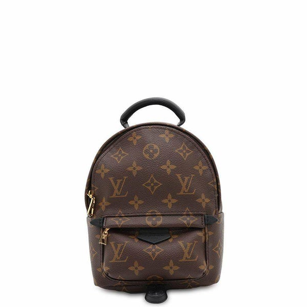 ルイヴィトン リュック モノグラム パームスプリングス バックパックMINI M41562 LOUIS VUITTON 黒 ブラック 旧型