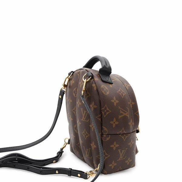 ルイヴィトン リュック モノグラム パームスプリングス バックパックMINI M41562 LOUIS VUITTON 黒 ブラック 旧型