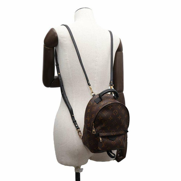 ルイヴィトン リュック モノグラム パームスプリングス バックパックMINI M41562 LOUIS VUITTON 黒 ブラック 旧型