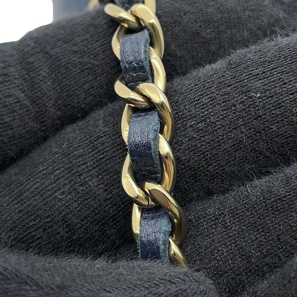 シャネル チェーンウォレット クラシック マトラッセ ココマーク キャビアスキン AP0250 CHANEL 財布 ブラック 黒