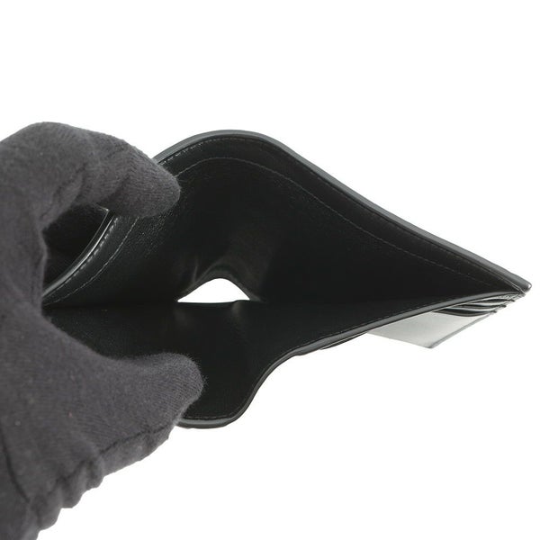 サンローランパリ 財布 タイニーカサンドラクレジットカードウォレット 型押しレザー 847958DZEDW1000 黒