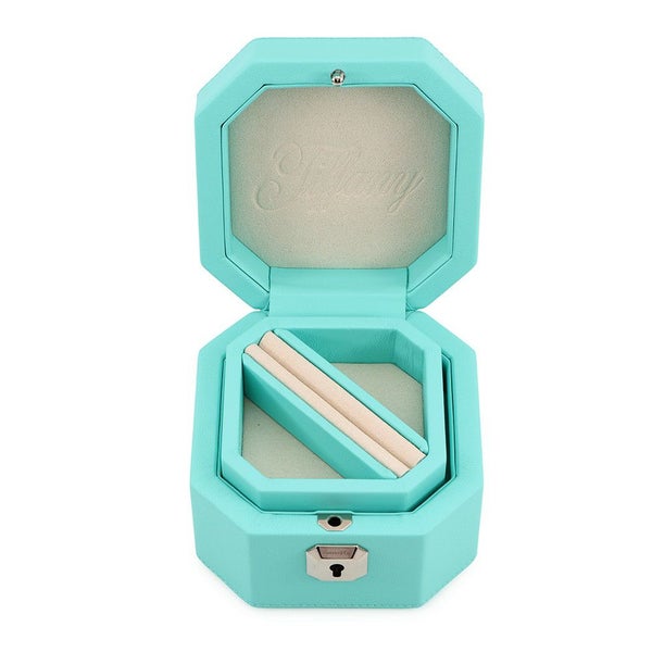 ティファニー ジュエリー ボックス ファセット スモール レザー Tiffany&Co. アクセサリーボックス