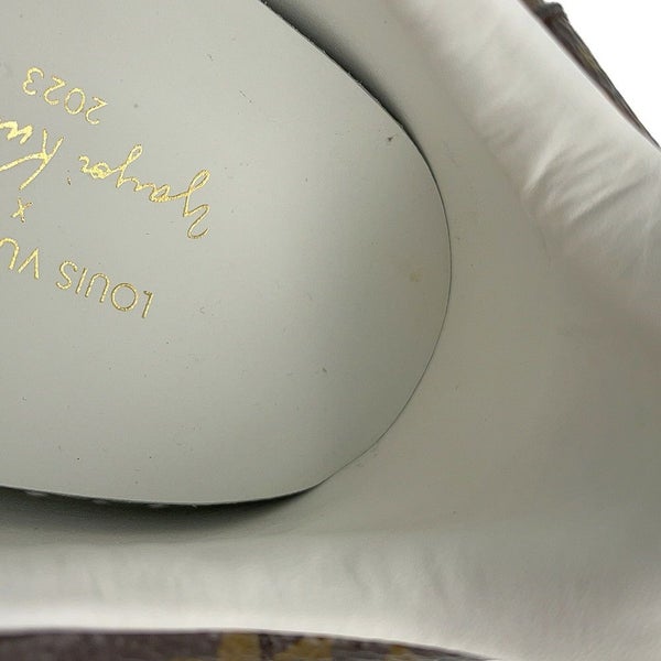 ルイヴィトン スニーカー モノグラム タイムアウトライン レザー レディースサイズ36 DD0242 LV×YK 草間彌生 靴