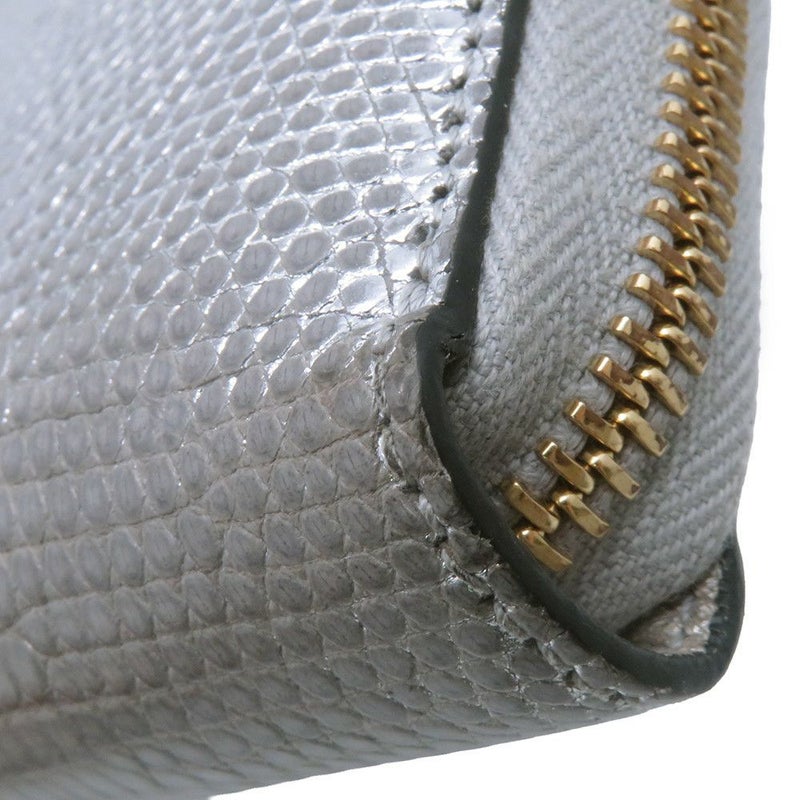 グッチ 長財布 GGプチ ラミネートリザード ダブルG ジップアラウンドウォレット 456117 GUCCI 財布 ラウンドファスナー