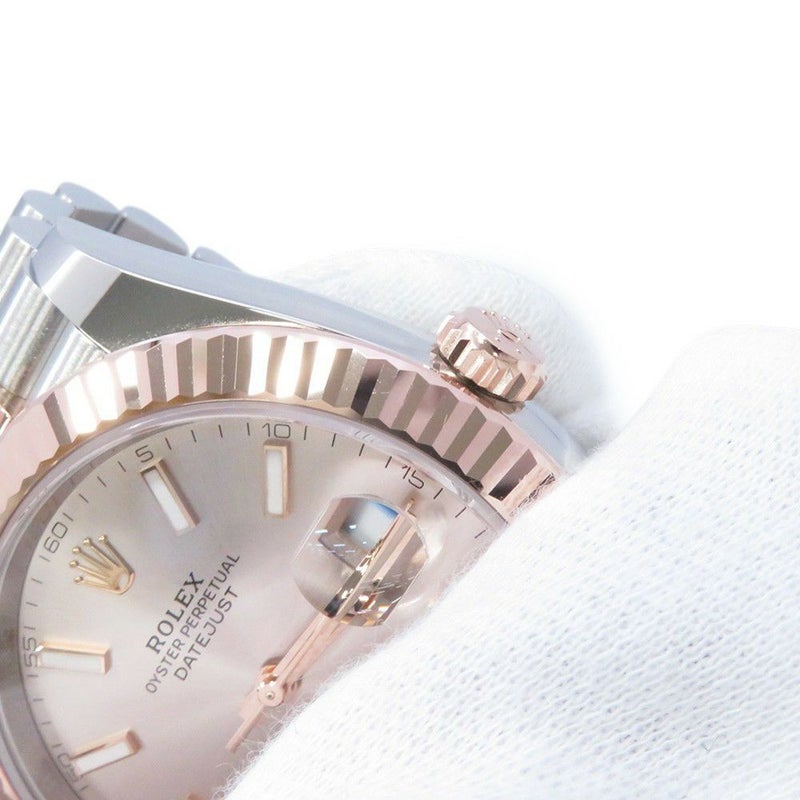 ロレックス デイトジャスト41 K18PGピンクゴールド ランダムシリアル 126331 ROLEX 腕時計 サンダスト文字盤
