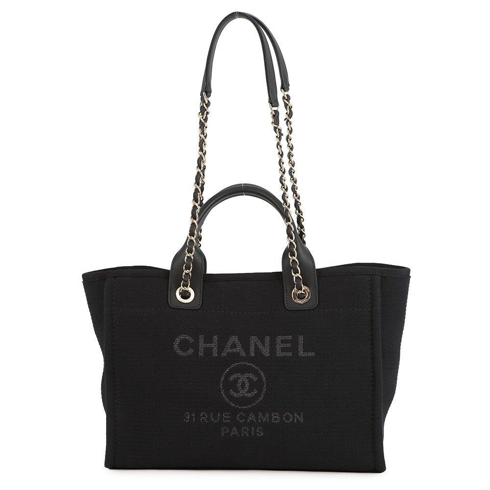 シャネル トートバッグ ドーヴィル ココマーク スモール ショッピング