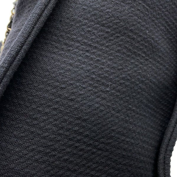シャネル トートバッグ ドーヴィル ココマーク スモール ショッピングバッグ キャンバス AS3257 CHANEL 2way 黒