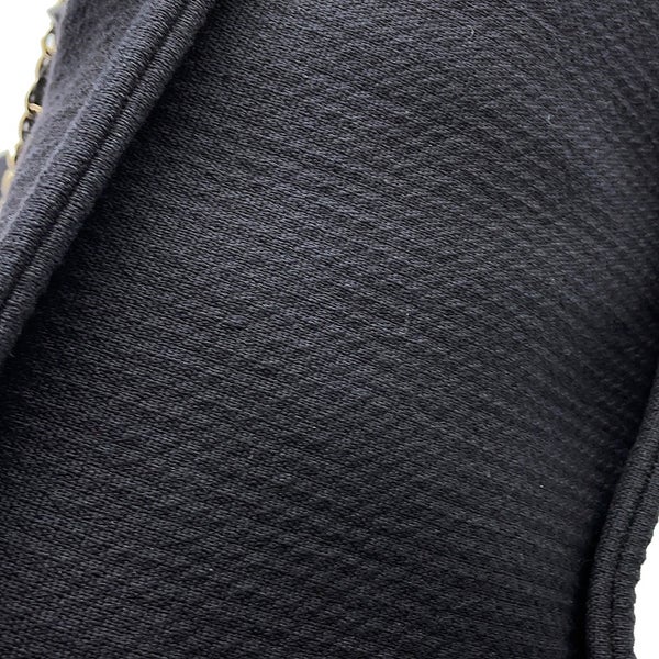 シャネル トートバッグ ドーヴィル ココマーク スモール ショッピングバッグ キャンバス AS3257 CHANEL 2way 黒