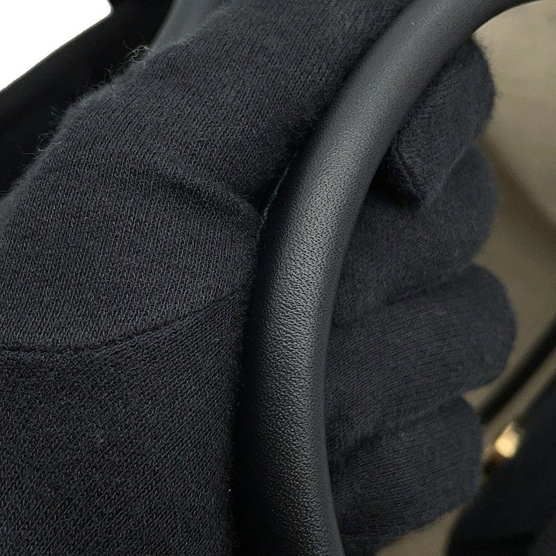 シャネル トートバッグ ドーヴィル ココマーク スモール ショッピングバッグ キャンバス AS3257 CHANEL 2way 黒