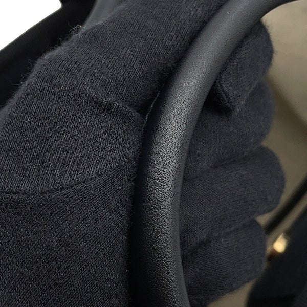 シャネル トートバッグ ドーヴィル ココマーク スモール ショッピングバッグ キャンバス AS3257 CHANEL 2way 黒