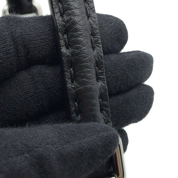 フェンディ ハンドバッグ ミニ ピーカブー セレリア レザー 8BN244 FENDI バッグ ショルダーバッグ 黒