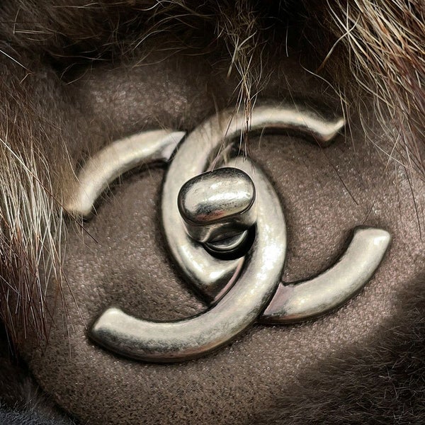 シャネル チェーンショルダーバッグ ココマーク ファー CHANEL 2ｗay