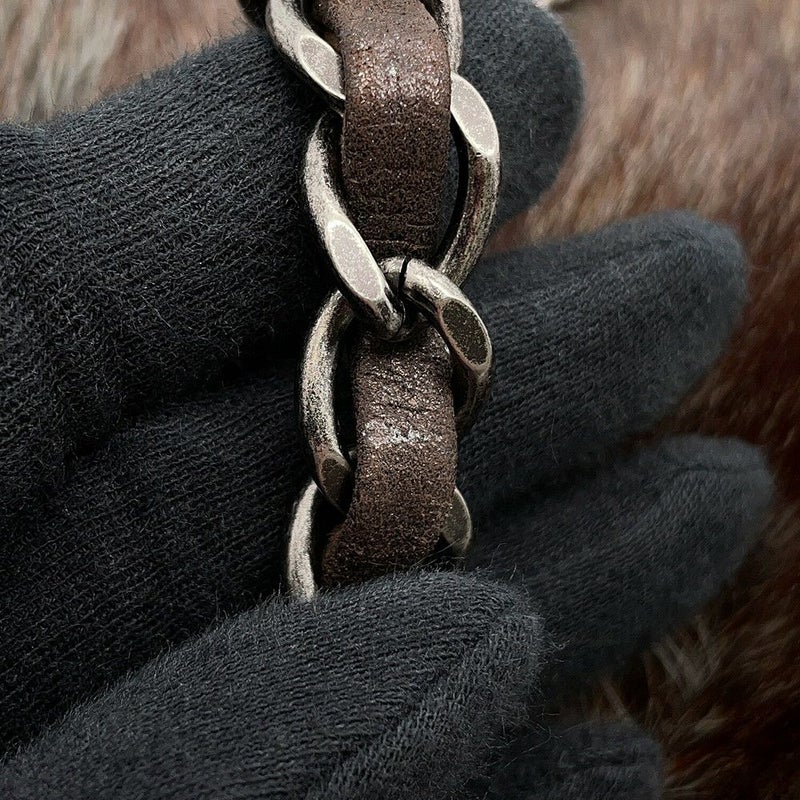 シャネル チェーンショルダーバッグ ココマーク ファー CHANEL 2ｗay