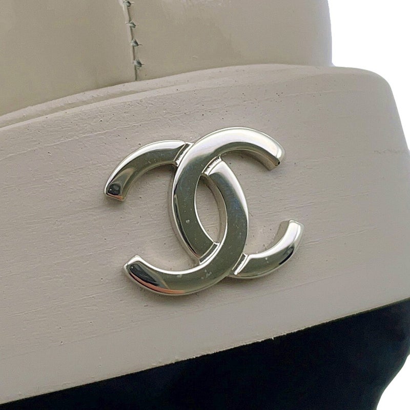 シャネル ローファー ココマーク チェーンロゴ パテントレザー レディースサイズ37 G37430 CHANEL 靴 セール品