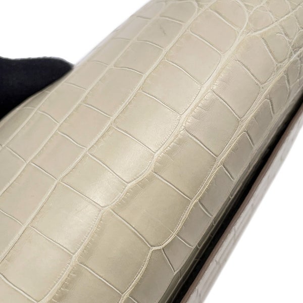 エルメス 長財布 コンスタンス トゥーゴー ロング ベトン/シルバー金具 アリゲーターマット U刻印