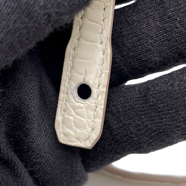 エルメス 長財布 コンスタンス トゥーゴー ロング ベトン/シルバー金具 アリゲーターマット U刻印