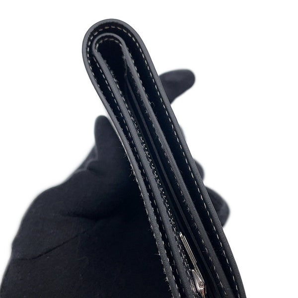 エルメス 二つ折り財布 セリエ コンパクト Sellier H グリミスティ/シルバー金具 エバーカラー W刻印