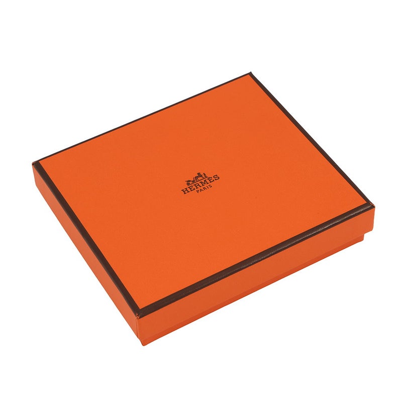 エルメス 二つ折り財布 セリエ コンパクト Sellier H グリミスティ/シルバー金具 エバーカラー W刻印