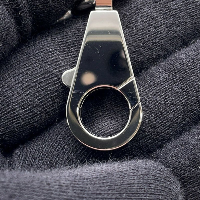 エルメス ショルダーストラップ バンドリエール サングル カヴァル ゴールド/ホワイト/シルバー金具 K刻印