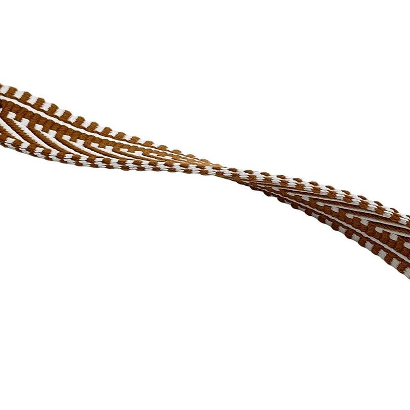 エルメス ショルダーストラップ バンドリエール サングル カヴァル ゴールド/ホワイト/シルバー金具 K刻印