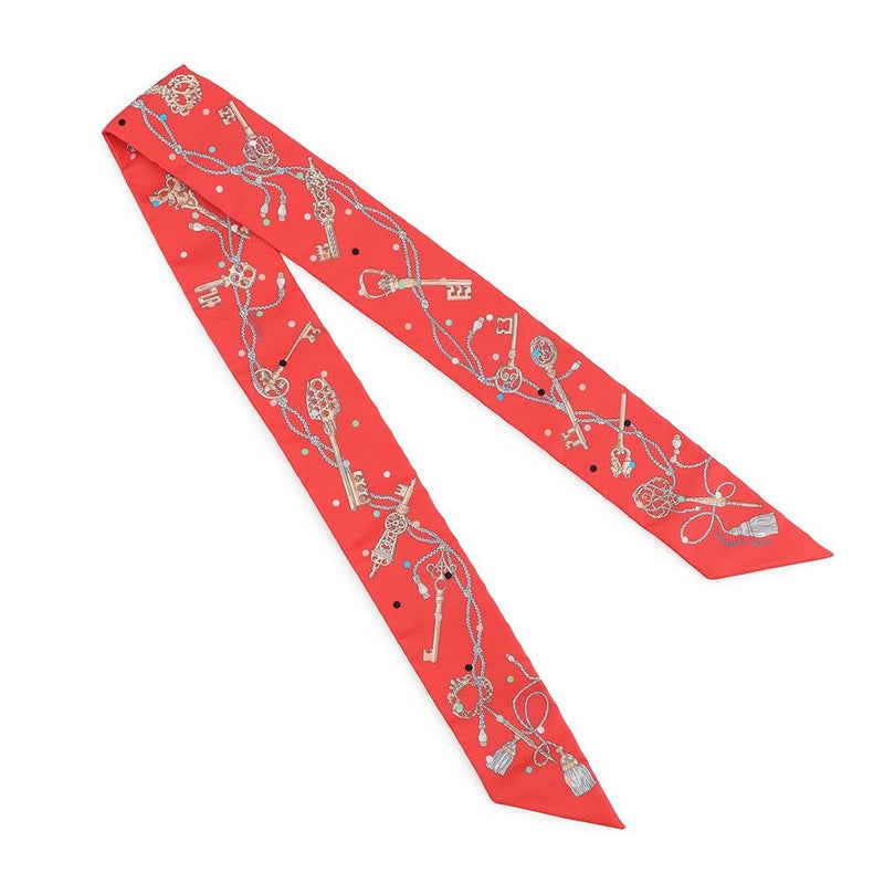 エルメス スカーフ ツイリー レクレアポア Les Cles a Pois HERMES シルクツイル 2022年春夏