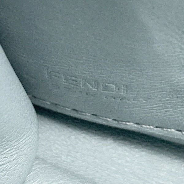 フェンディ チェーンショルダーバッグ バゲット ズッカ柄 レザー 8M0498 FENDI  ワンショルダー ウォレット 3ｗay