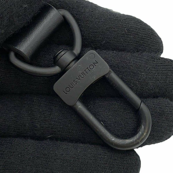 ルイヴィトン ハンドバッグ モノグラム/LVラバー キーポルXS M45788 LOUIS VUITTON 黒 ブラック
