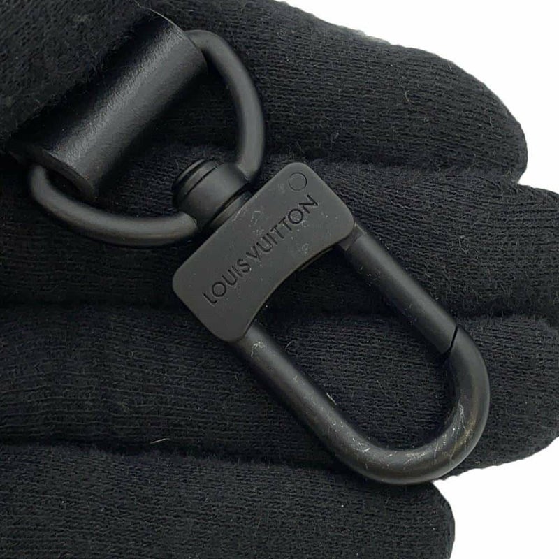 ルイヴィトン ハンドバッグ モノグラム/LVラバー キーポルXS M45788 LOUIS VUITTON 黒 ブラック