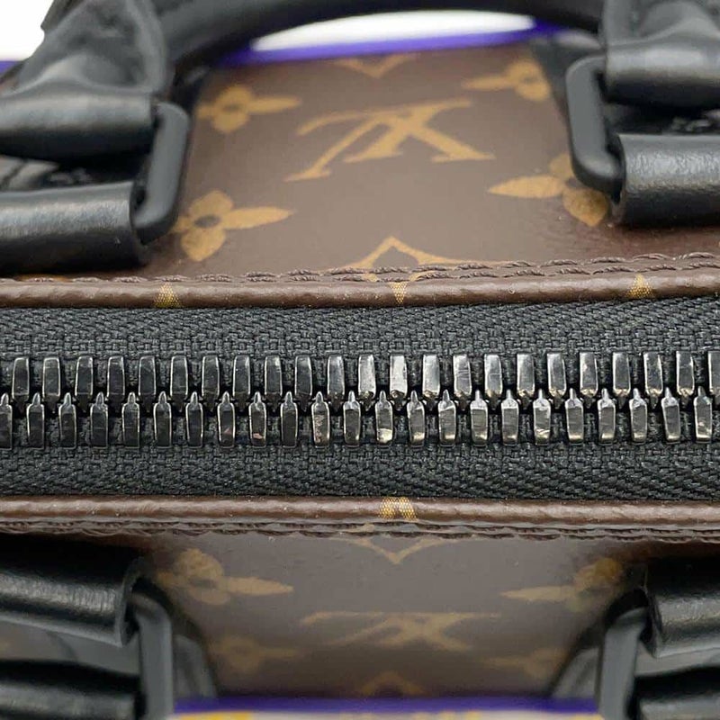 ルイヴィトン ハンドバッグ モノグラム/LVラバー キーポルXS M45788 LOUIS VUITTON 黒 ブラック