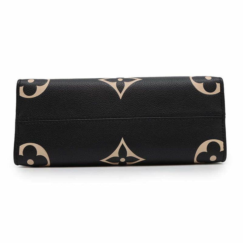 ルイヴィトン トートバッグ オンザゴー PM モノグラム アンプラント M45659 LOUIS VUITTON 2wayショルダーバッグ 黒