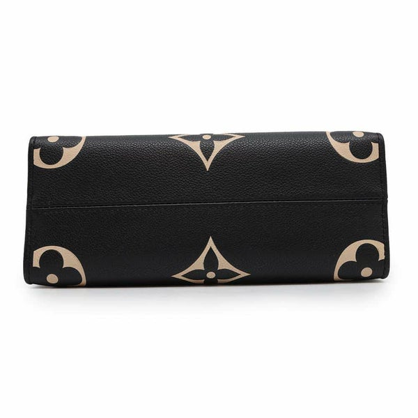 ルイヴィトン トートバッグ オンザゴー PM モノグラム アンプラント M45659 LOUIS VUITTON 2wayショルダーバッグ 黒